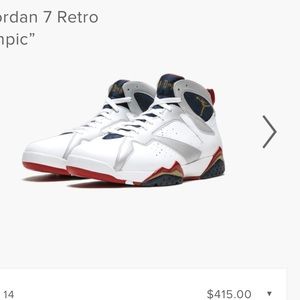Air Jordan 7 Retro 
“Olympic”